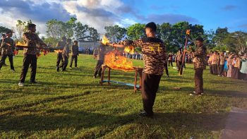 Ribuan Pramuka Penegak se Sultra Ikuti Raida ke 3 di Samparona