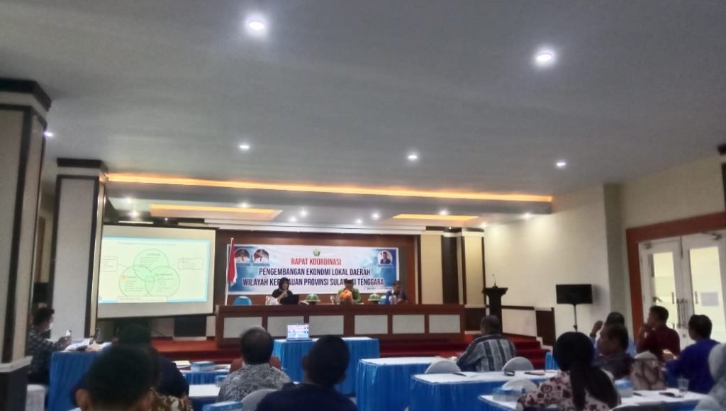 Bappeda Sultra Gelar Rakor Pengembangan Ekonomi Lokal Daerah di Baubau