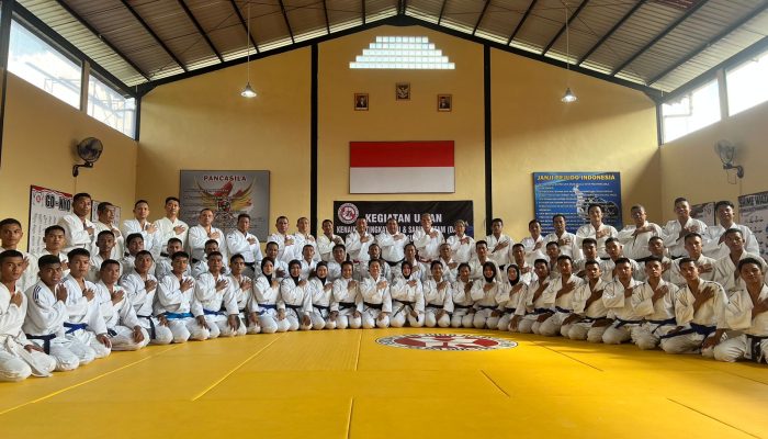 Ujian Kenaikan Tingkat Judo Usai Dilaksanakan, Ini Penjelasannya