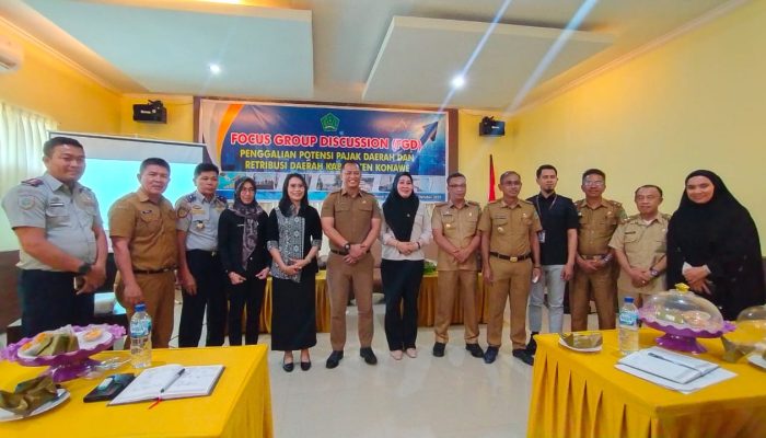 Bapenda Gelar FGD Guna Optimalkan PAD Konawe