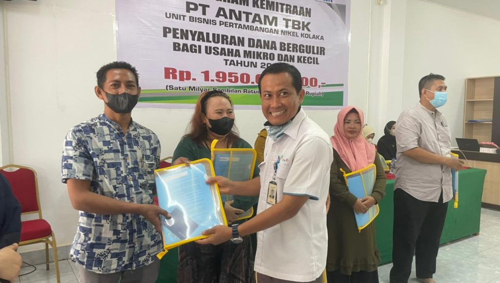Dana Program Kemitraan 2022, ANTAM Salurkan Senilai Rp 1,9 Miliar
