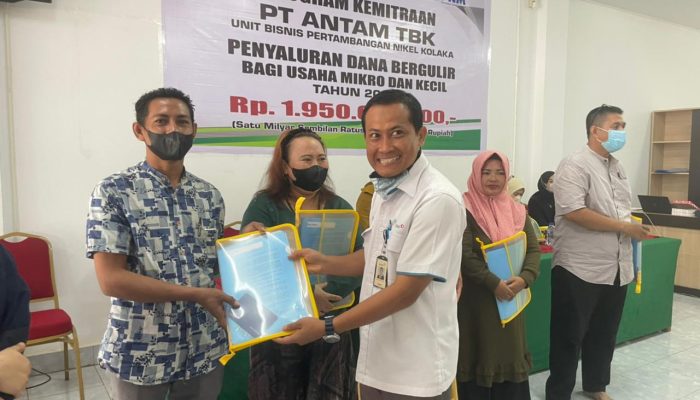 Dana Program Kemitraan 2022, ANTAM Salurkan Senilai Rp 1,9 Miliar