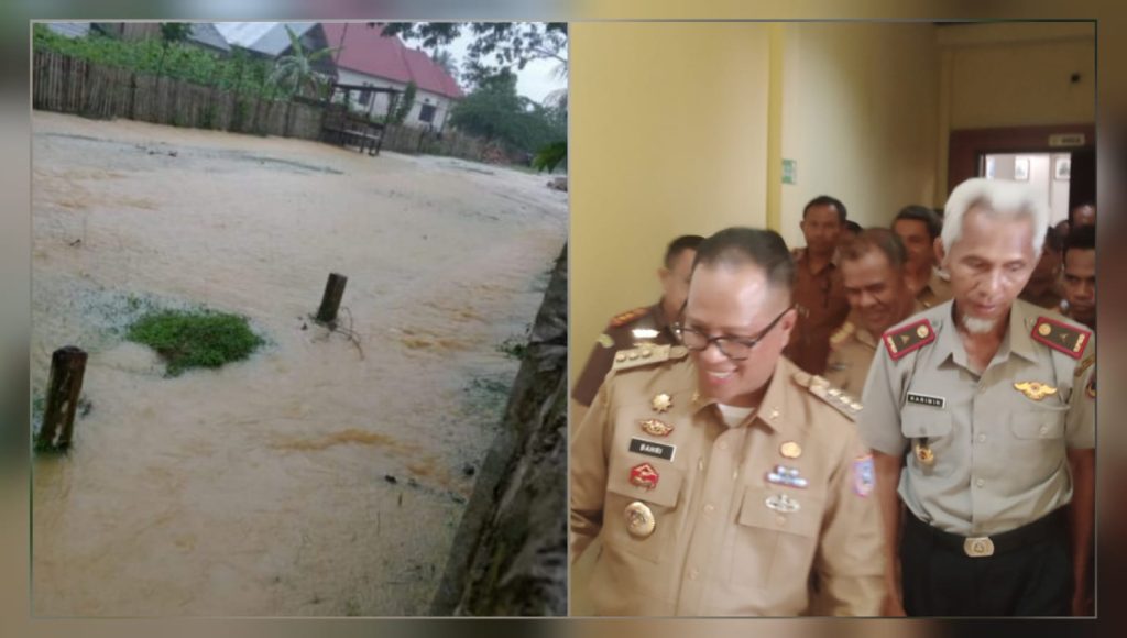 Tangani Banjir di Kusambi, BPBD Mubar Siapkan Penanganan Solutif