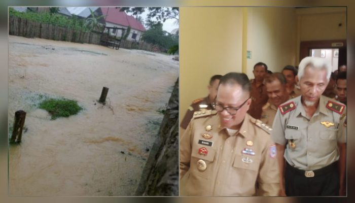 Tangani Banjir di Kusambi, BPBD Mubar Siapkan Penanganan Solutif