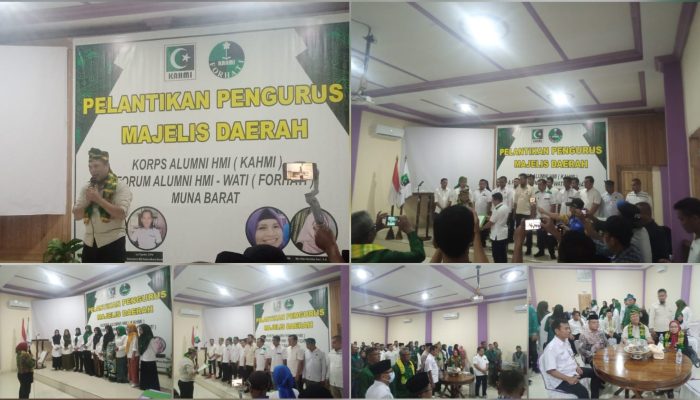 Lantik Pengurus KAHMI dan Forhati Mubar, Ruksamin: Bupati dan Wakil Gerbong Hijau Hitam