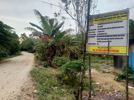 Anggaran Peningkatan Jalan Aosole Palangga Belasan Miliar, Faktanya Hanya Papan Proyek Dipasang