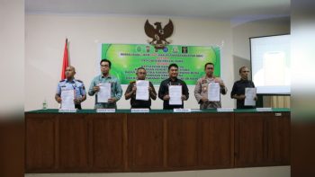 Wujudkan Badan Peradilan Berbasis Digital, PN Raha Gelar Sosialisasi dan Penandatanganan MoU