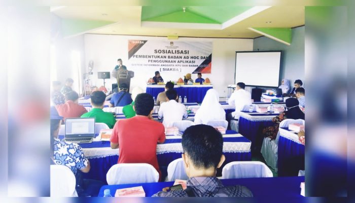 Digitalisasi Pemilu, KPUD Muna Sosialisasikan Aplikasi SIAKBA