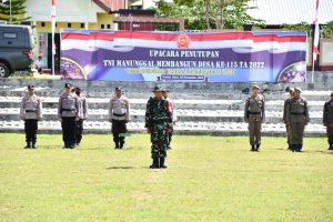 Danrem 143/HO Dampingi Kasdam XIV/Hasanuddin Tutup TMMD 115 Kodim 1412/Kolaka