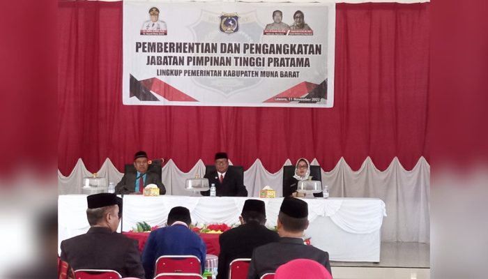 Eselon II di Pemkab Mubar Kembali Dilantik, Ini Daftarnya