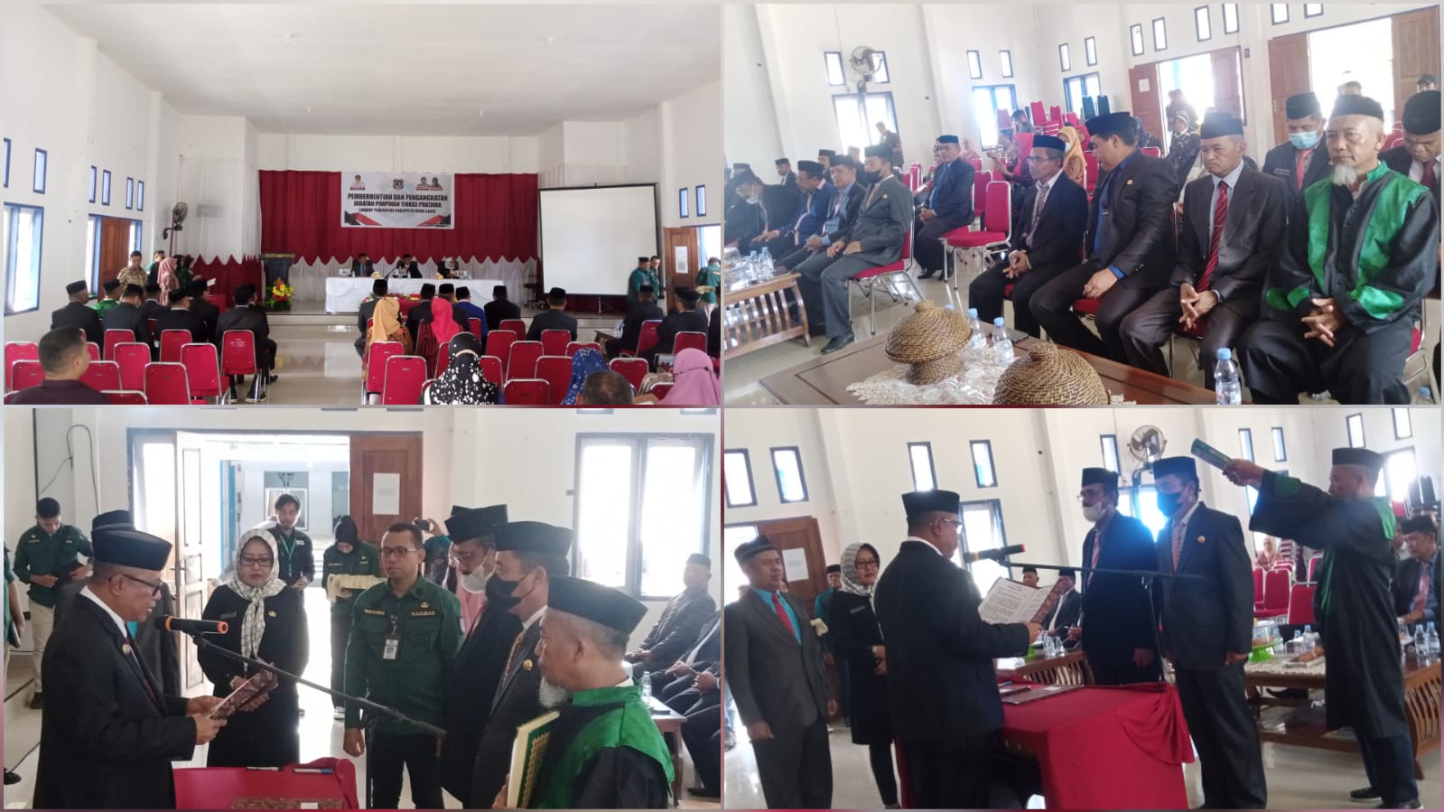 Eselon II di Pemkab Mubar Kembali Dilantik, Ini Daftarnya