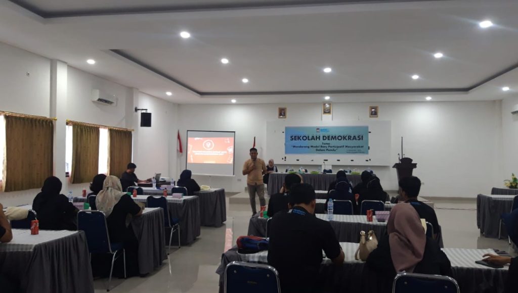 AMSI Sulbar Jadi Narasumber Sekolah Demokrasi Netfid