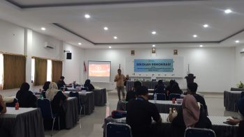 AMSI Sulbar Jadi Narasumber Sekolah Demokrasi Netfid