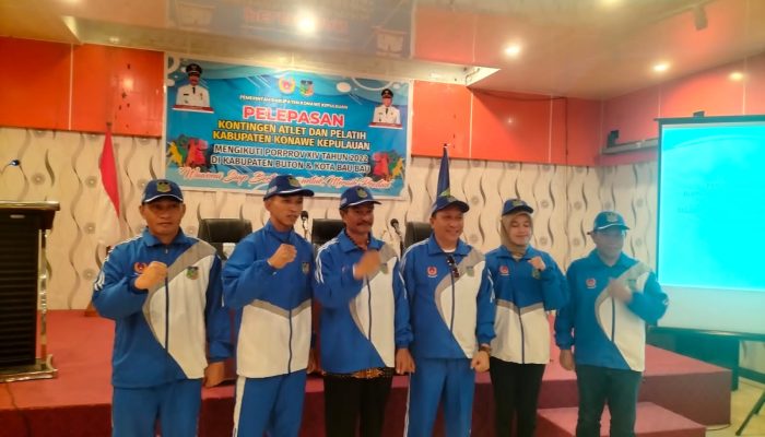 Lepas 282 Atlet Porprov ke-XlV, Bupati Konkep Targetkan 10 Besar