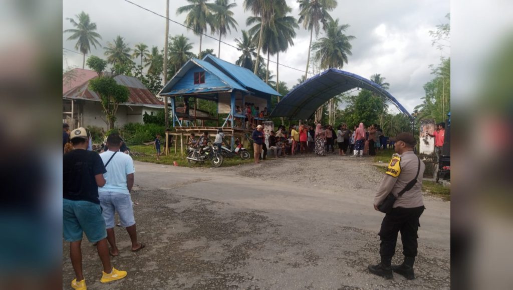Kampanye Pilkades di Wakorambu, Polsek Katobu Ciptakan Situasi Aman dan Damai