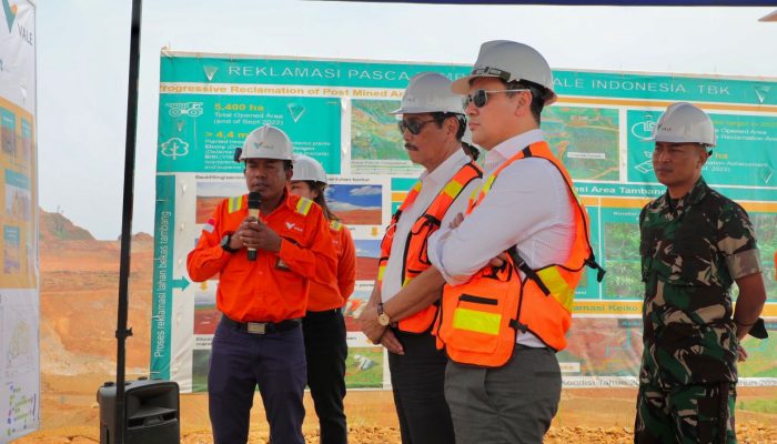 Menko Luhut Lakukan Kunjungan Proyek HPAL di Sorowako dan Pomalaa