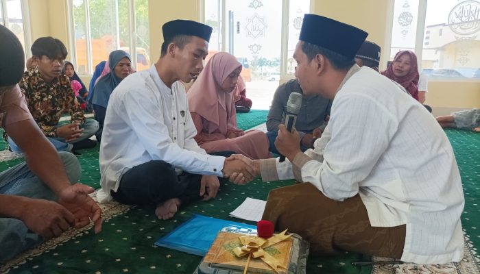 Tersangka Persetubuhan Gadis Belia Dinikahkan di Masjid Polres Kolut