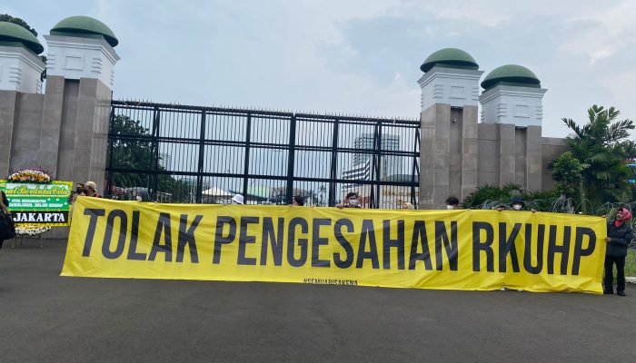 AJI Menuntut Pemerintah dan DPR Hapus Pasal Bermasalah di RKUHP