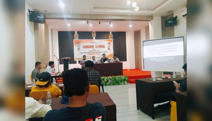 Pengawasan Pemilu 2024, Bawaslu Muna Dorong Peran Media Massa