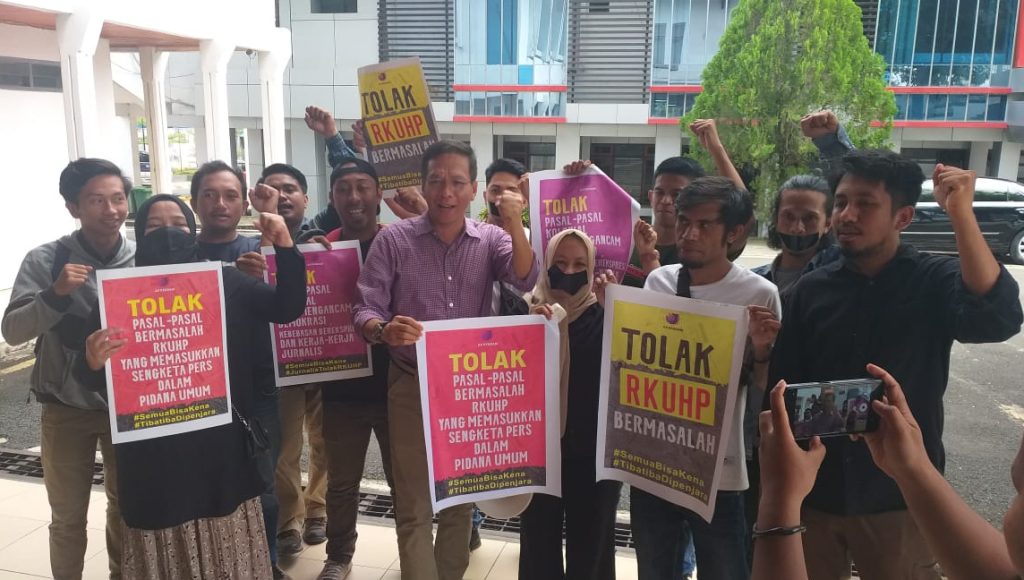 DPRD Sultra Dukung Jurnalis Tolak Pasal Bermasalah di RKUHP