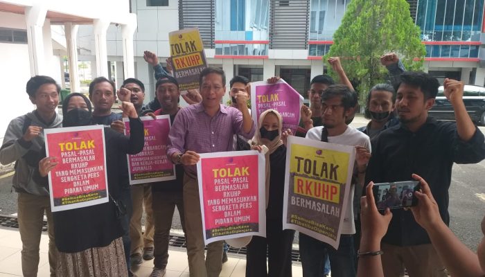 DPRD Sultra Dukung Jurnalis Tolak Pasal Bermasalah di RKUHP