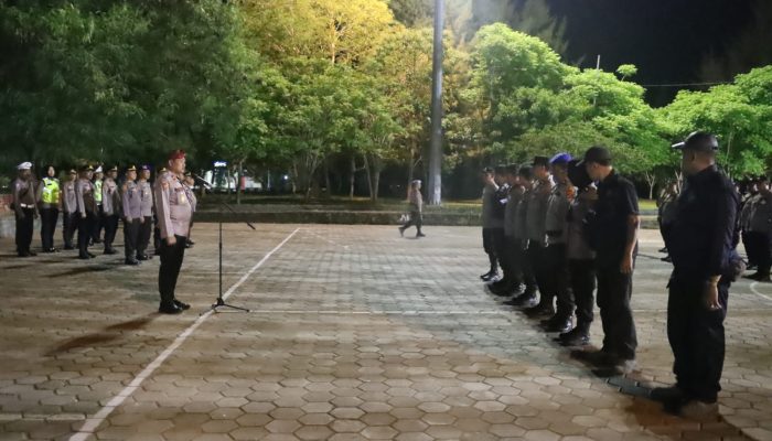Polres Baubau Siagakan 205 Personel Amankan Penutupan Sultra Tenun Karnaval