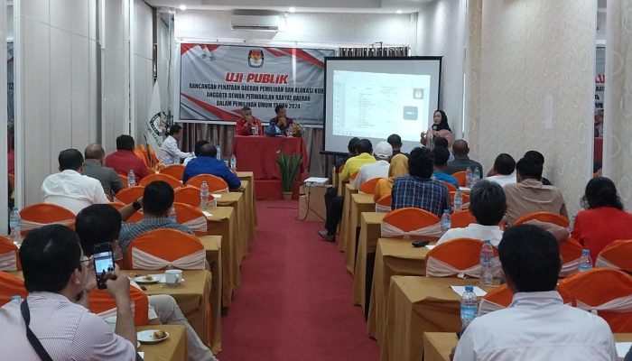 KPU Konawe Selatan Uji Publik Penataan Dapil Pemilu 2024