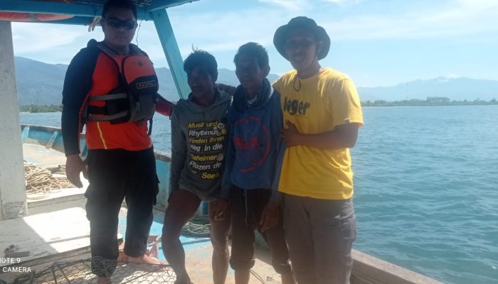 Nelayan yang Hilang di Teluk Bone Berhasil Dievakuasi ke Keluarganya