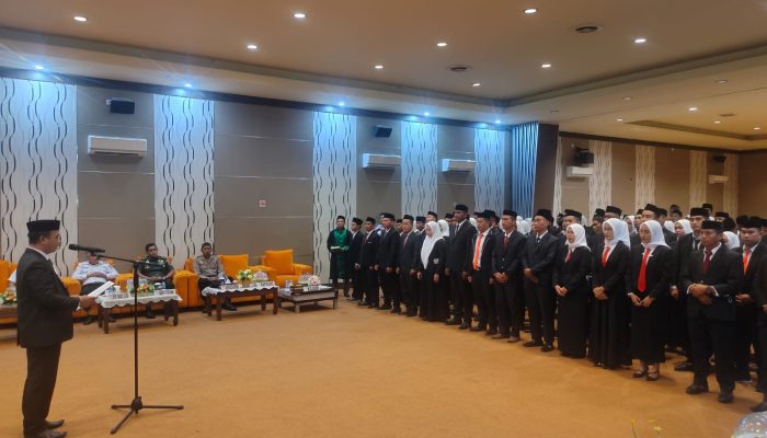 KPU Konawe Selatan Resmi Lantik PPK Pemilu 2024