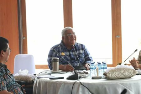Pimpin Rakor Pembangunan Aula Keraton Kesultanan Buton, Begini Kata Gubernur Sultra