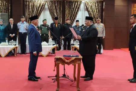 Resmi Jadi Sekda Defenitif, Begini Pesan Gubernur pada Asrun Lio