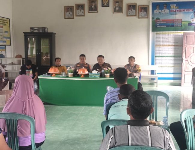 Polsek Landono Optimalisasikan Layanan Publik Melalui Jumat Curhat