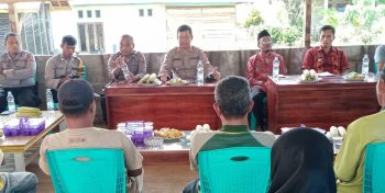 Polsek Palangga Gelar Jumat Curhat di Kiaea