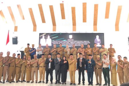 Bupati Konsel Kukuhkan Marwiyah Tombili Sebagai Kepala Brida