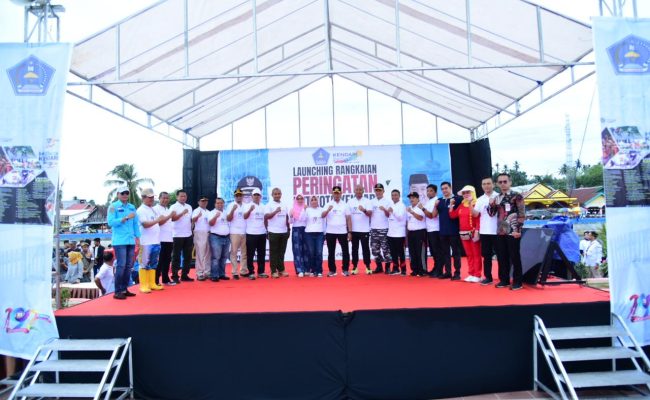 Pj Wali Kota Lauching Rangkaian HUT Kota Kendari Ke-192