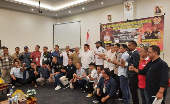 Yudhianto Mahardika Terpilih Secara Aklamasi Pimpin Perkemi Sultra Masa Bakti 2023-2027