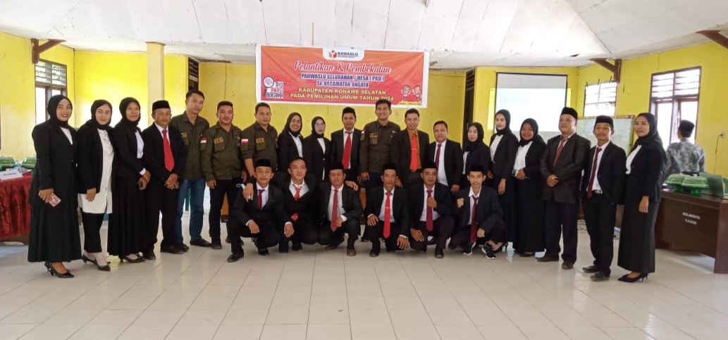 PKD se-Kecamatan Angata Konsel Resmi Dilantik