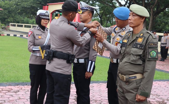 Apel Gelar Pasukan, Berikut Pesan Waka Polres Konawe