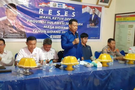 Wakil Ketua DPRD Sultra Jumarding Gelar Reses di Kolaka Utara 
