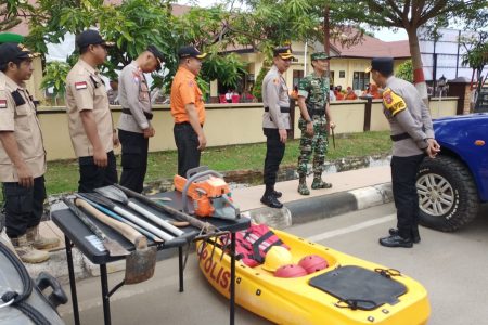 Polres Kolaka Gelar Apel Siaga Bencana Alam