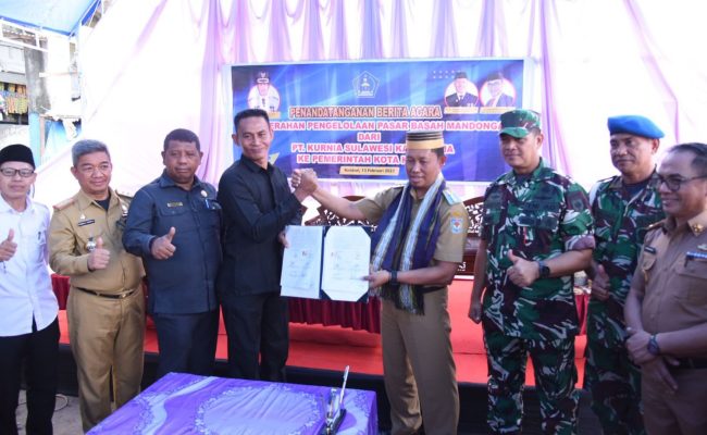 Pasar Basah Mandonga Kembali ke Pemkot Kendari