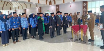 Bupati Konsel Lantik Tiga Sekcam, Kepala Sekolah dan Kepala UPTD Puskesmas