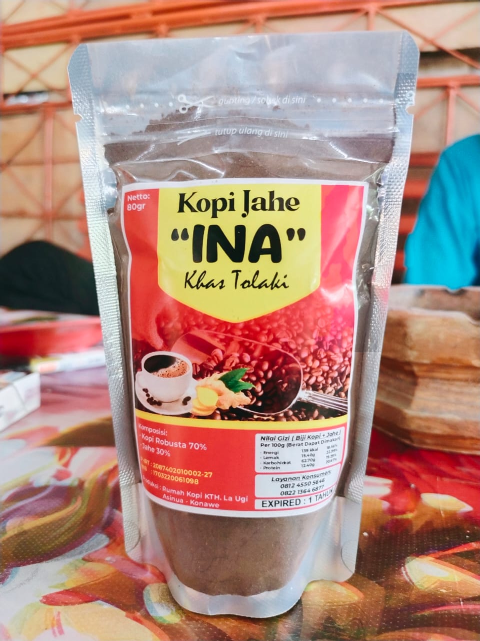 Masuk Pasar Modern, Pelaku UMKM Kopi Jahe "INA" Minta Perhatian KADIN Konawe