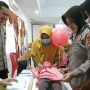 Cegah Stunting, Polres Konsel Berikan Vitamin pada Balita serta Ibu Hamil