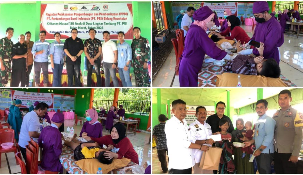 PT PBI Bersama Mitra, IDI dan BLUD Rumah Sakit Konut Gelar Khitanan Massal