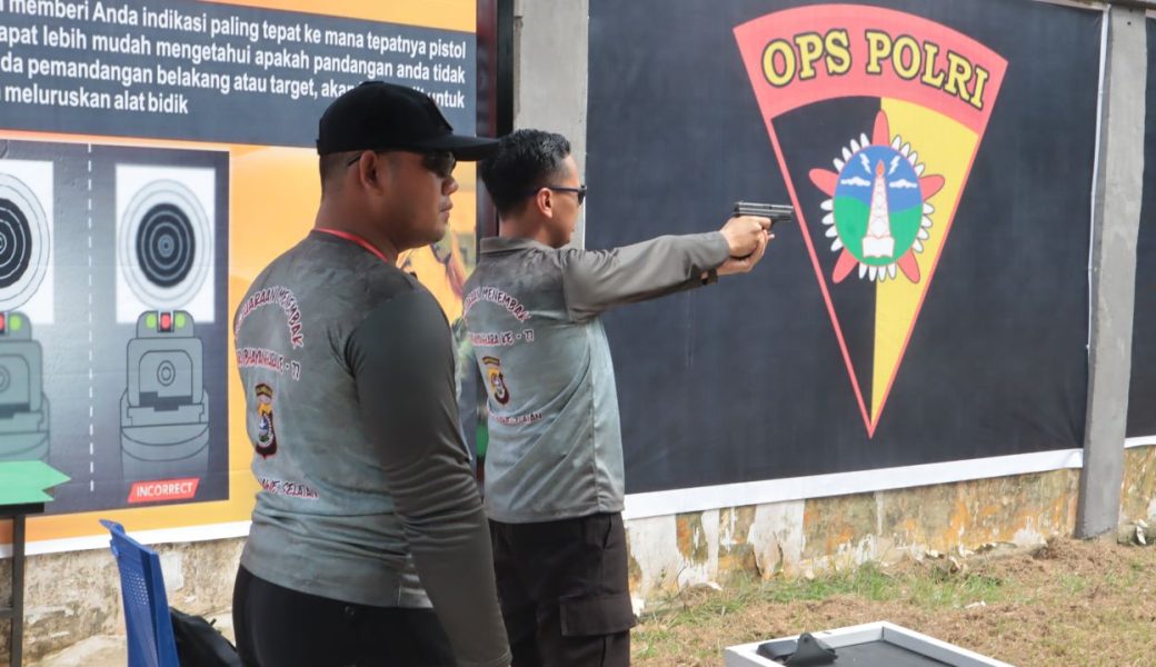 Diikuti 10 Klub, Polres Konsel Gelar Kejuaraan Menembak Hari Bhayangkara ke-77