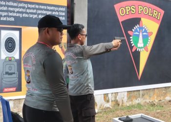 Diikuti 10 Klub, Polres Konsel Gelar Kejuaraan Menembak Hari Bhayangkara ke-77