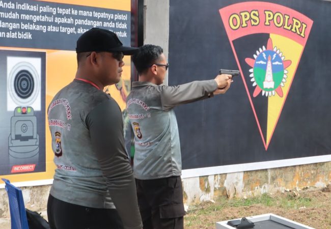 Diikuti 10 Klub, Polres Konsel Gelar Kejuaraan Menembak Hari Bhayangkara ke-77