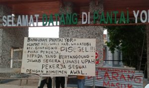Keluhan Pekerja Pantai Yoro: Kami Ditipu, Kami Kecewa