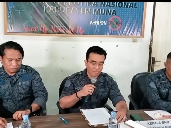 Begini Kronologi Oknum Kabid Dinas PM PTSP Yang Ditangkap BNNK Muna Terkait Sabu